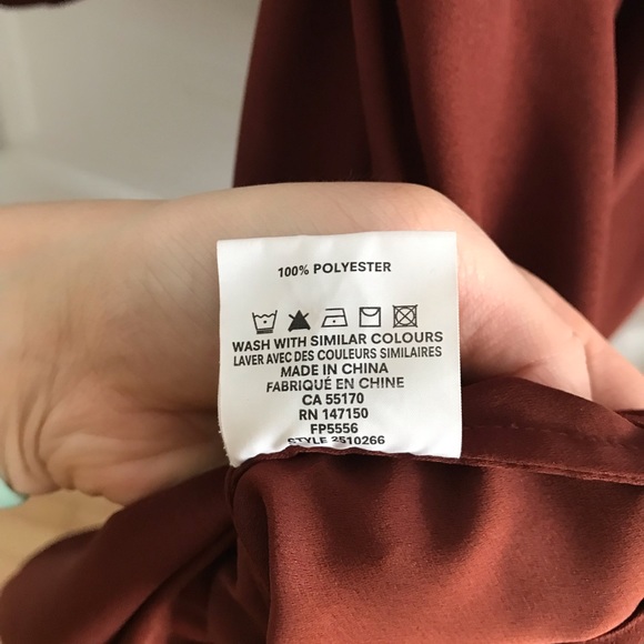 FRANK AND OAK | Long sleeve belted shirt dress - Picture 9 of 9